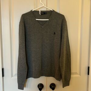 Polo Ralph Lauren- Men’s V-Neck Classic Wool Sweater